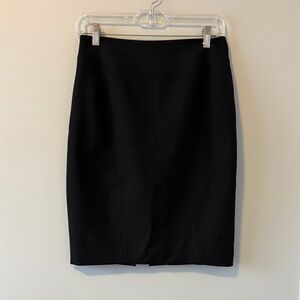 LOFT Black Pencil Skirt - Classic Office Style - Curvy Fit
